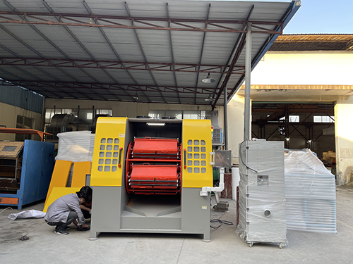 Dry High-Speed Centrifugal Grinding And Polishing Machine