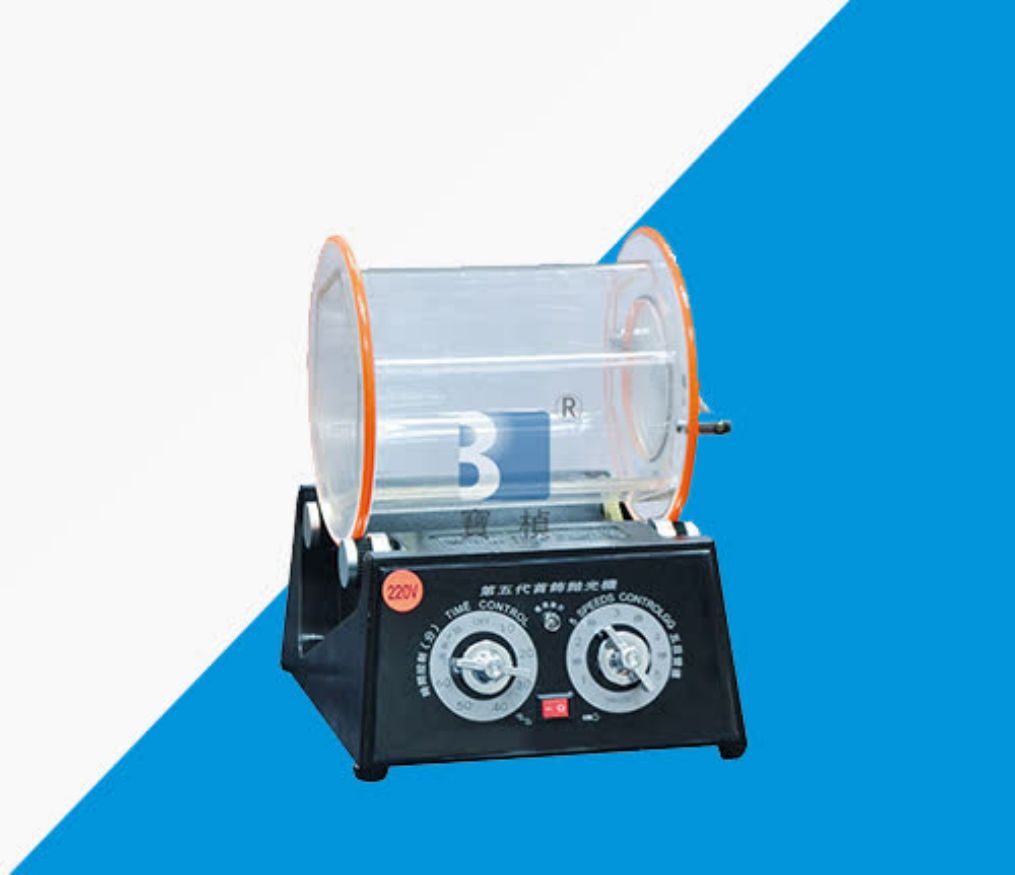 Desk Type Electronic Drum Polishing Machine